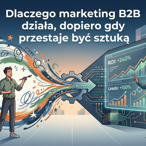 Dlaczego marketing B2B działa, dopiero gdy przestaje być sztuką